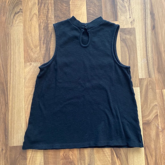 Black mock neck shirt - Picture 3 of 6